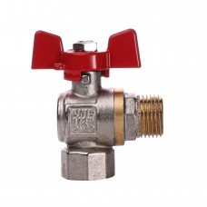 Кран шаровый угловой PROFESSIONAL 1/2" НВ КБ PN40 QP154