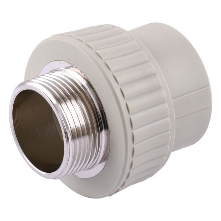 Муфта наружная резьба Vsplast PPR 20*3/4″ ** 1005