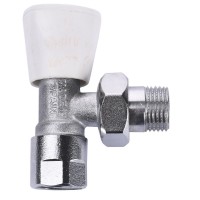Кран радиаторный угловой ARCO 1/2" с уплотнителем 503605