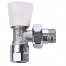 Кран радиаторный угловой ARCO 1/2" с уплотнителем 503605 Кран радиаторный угловой ARCO 1/2" с уплотнителем 503605