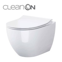 CET В246 ZEN CLEAN ON подвесной с крышкой дюропласт лифт SLIM PL