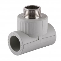 Тройник наружная резьба Vsplast PPR 50х1 1/2'' 1016