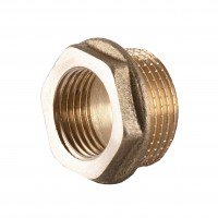 Футорка латунь 1″ Зовнішня х 3/4″ Внутрішня А0705-1А Футорка латунь 1″ Зовнішня х 3/4″ Внутрішня А0705-1А