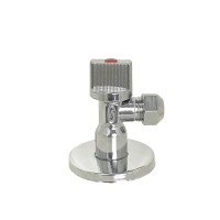 Кран шаровый угловой с цангой SOLOMON 1/2"х3/8" A7032