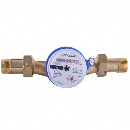 Лічильник холодної води ECOSTAR DN20 3/4″  L110 E-C 4,0