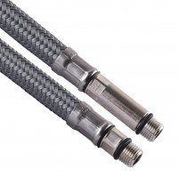 Шланг для змішувача TUCAI М10х1/2" 0,8 м. АНТИКОРОЗІ TAQ GRIF АСВ 206222 ПАРА