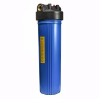 Фильтр-колба метал.,2 упл. кольца, БЕЗ картриджа 124-20-BB TK Big Blue 20", 1"
