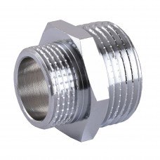 Ніпель SOLOMON 1 1/4"х1" ПН хром 8208