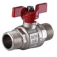 Кран шаровый прямой SELBA 3/4" НН КБ SL1503