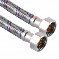Шланг нержавіюча сталь SOLOMON 1/2"х1/2" ВВ 1,2 м. HS30