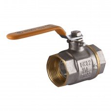 Кран кульовий прямий SOLOMON 1 1/4" ВВ ЖР PN40 В1001