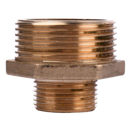 Ніпель латунь 1 1/4″ х 3/4″ Зовнішня-Зовнішня А0593А Ніпель латунь 1 1/4″ х 3/4″ Зовнішня-Зовнішня А0593А