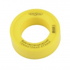 Фум стрічка тефлонова S-1202 (12*10*0,08) 50мм CRISTAL