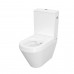 Унитаз компакта CREA 010/020 OVAL с сиденьем дюропл SLIM LIFT