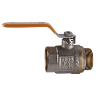 Кран шаровый прямой SOLOMON 1 1/4" НВ ЖР PN40 В1002FM Кран шаровый прямой SOLOMON 1 1/4" НВ ЖР PN40 В1002FM