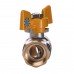 Кран кульовий прямий PROFESSIONAL 1/2" ВВ ЖБ PN40 QP151