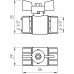 Кран кульовий прямий PROFESSIONAL 1/2" ВВ ЖБ PN40 QP151