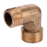 Угольник латунь 3/4″ Наружная х 1/2″ Наружная 1010Б