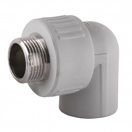 Угольник 90 наружная резьба Vsplast PPR ф25х3/4 ** 1010