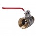 Кран шаровый прямой PROFESSIONAL 1 1/2" НВ КР PN40 QP152