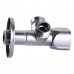 Кран кульовий кутовий подвійний ARCO 1/2"х 1/2"х1/2" A80TWIN (CQ4105)
