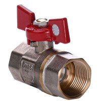 Кран шаровый прямой PROFESSIONAL 1" ВВ КБ PN40 QP151