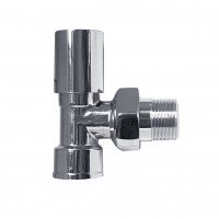 Кран вентильный с американкой PROFESSIONAL 3/4" CHROM Q-024 вент