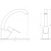 Змішувач для кухні DOMINO DFR-203S - BIG-St STEEL