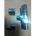 Кран полуоборотный угловой с цангой  1/2"x1/2 (3/8) универсальный 9081