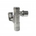 Кран шаровый угловой с фильтром SOLOMON 1/2"*3/8" А7041