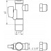 Кран шаровый угловой с фильтром SOLOMON 1/2"*3/8" А7041