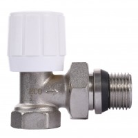 Кран радиаторный угловой ECO Technology ECO5105 1/2 "вентильный с уплотнителем